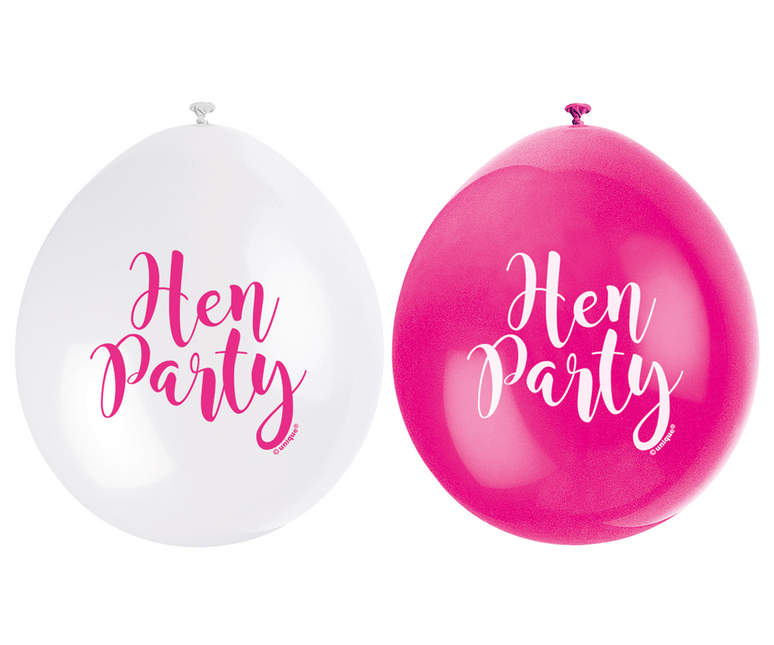 Ballons enterrement de vie de jeune fille 28cm 10pcs