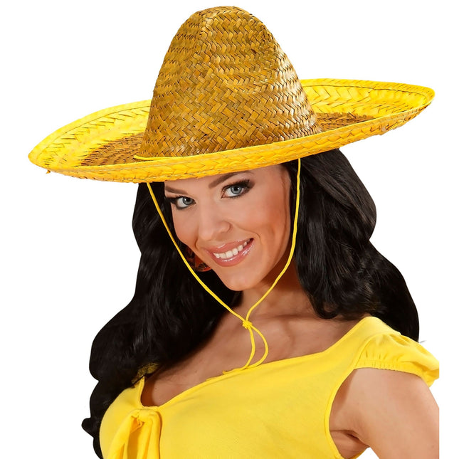 Sombrero jaune 48cm