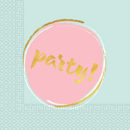 Serviettes de table Pastel 33cm 20pcs