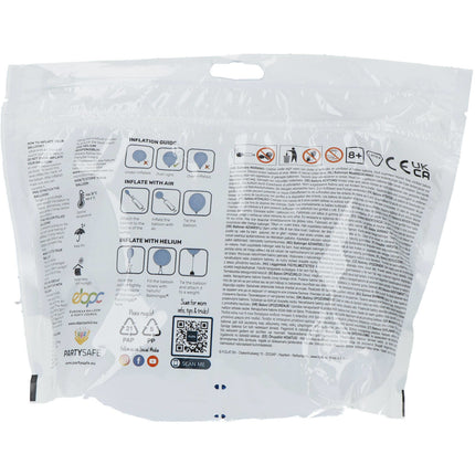 Ballons de baudruche bleu hollandais 33cm 50pcs