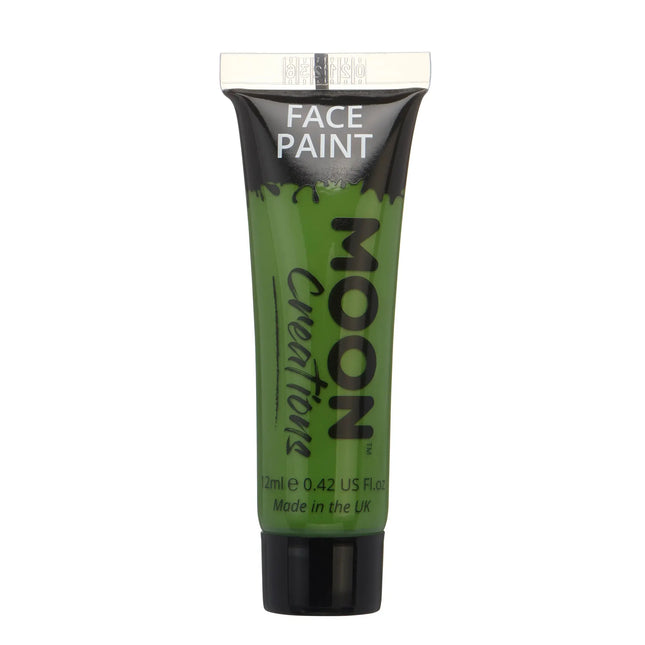 <tc>Moon Creations</tc> Peinture pour le visage vert 12ml