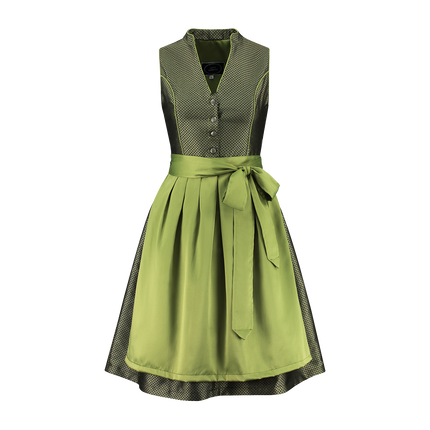 Robe Dirndl vert foncé Oktoberfest Ladies 2 Pieces