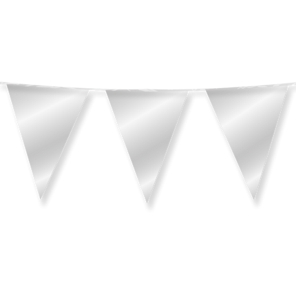 Guirlande argentée métallisée 10m