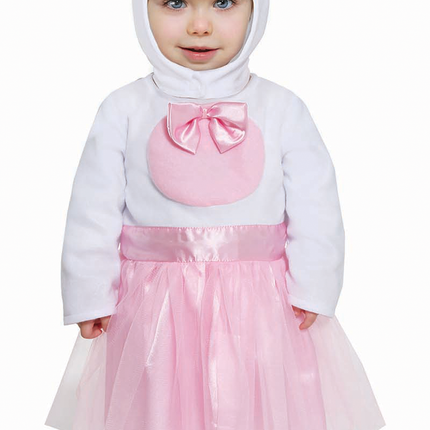 Costume de lapin rose pour bébé