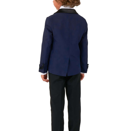 Bleu foncé Tuxedo Boy <tc>OppoSuits</tc>