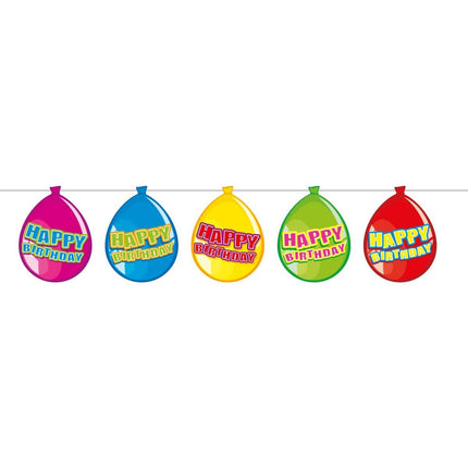 Lanceurs de ballons Joyeux Anniversaire 10m