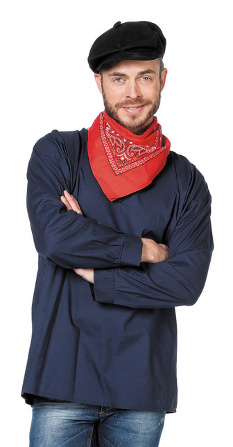 Blouse de fermier Hommes Bleu