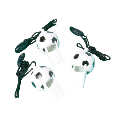 Sifflets de football 12 pièces