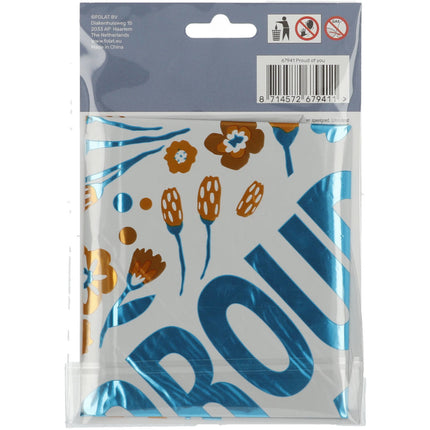 Ballon à l'hélium Proud Of You Vide 45cm