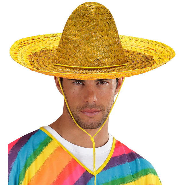 Sombrero jaune 48cm