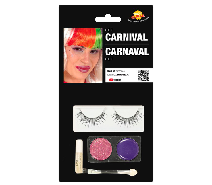Set de maquillage rose violet