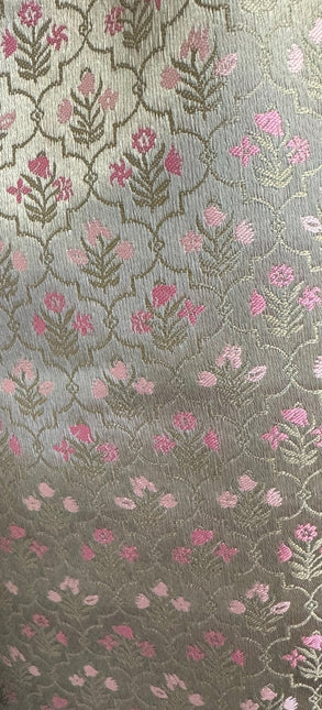 Gold Pink Dirndl Dress Oktoberfest Ladies 2 Pieces