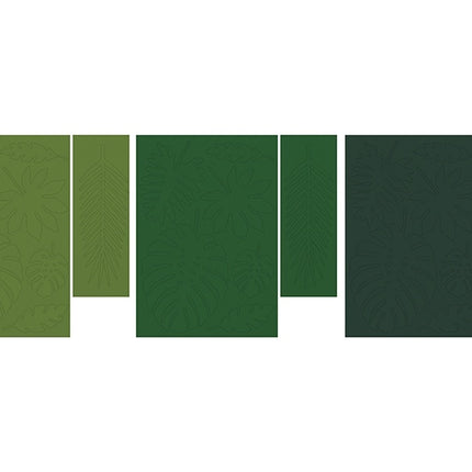 Ensemble de décoration Hawaii Feuille de palmier 21 pièces