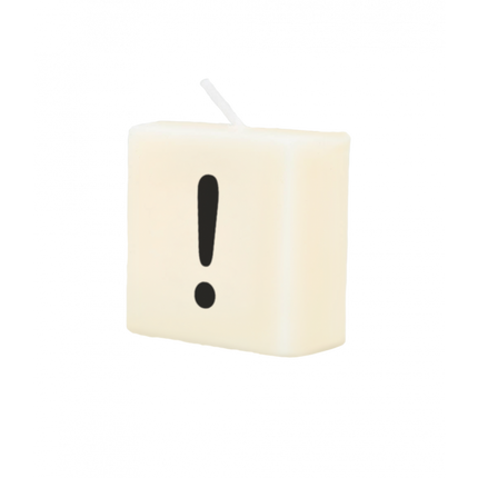 Bougie en forme de lettre ! 4cm