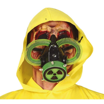 Masque à gaz radioactif pour Halloween