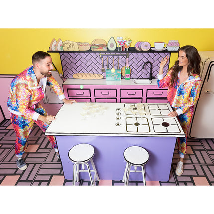 Jeu à boire transparent Prosecco Pong 15 pièces