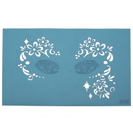 PXP Schmink Template Face Painters Flowers