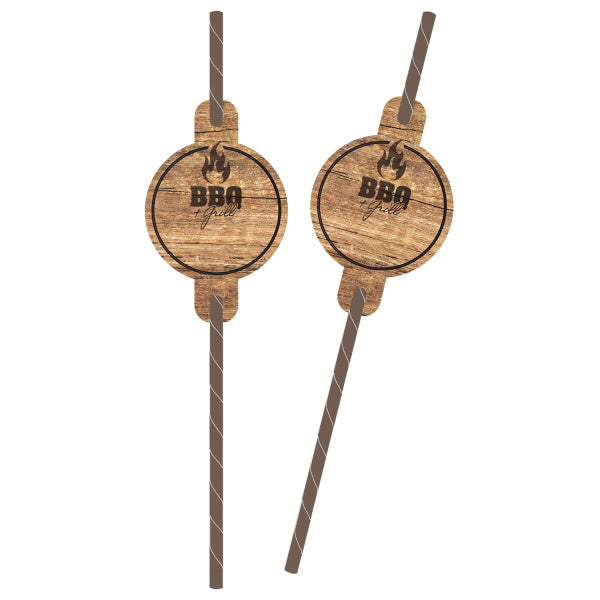 Bbq & Pailles pour grillades 8pcs