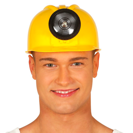 Lampe pour casque de chantier
