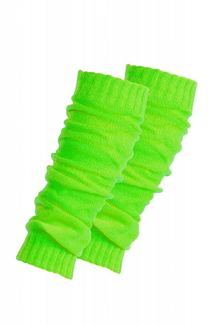 Chauffe-jambes vert fluo Luxe