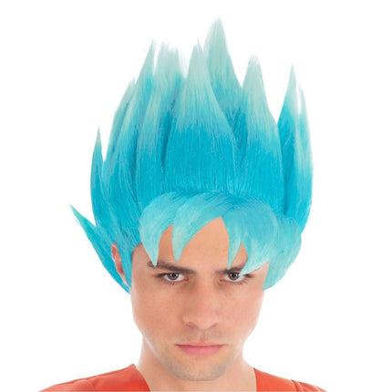 Perruque Goku Super Saiyan Bleu Dragon Ball Super