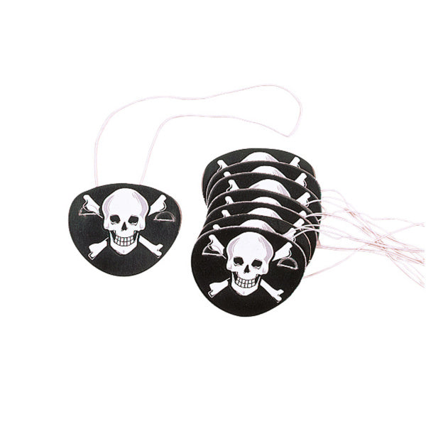 Patchs pour les yeux de pirates 12pcs