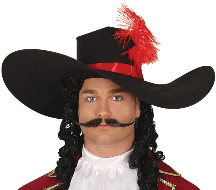 Costume de pirate Bordeaux Rouge Hommes Long