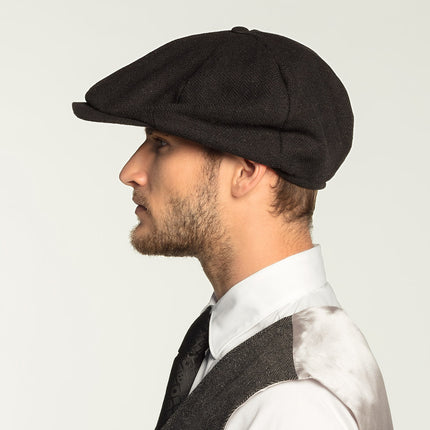 Casquette noire Peaky Blinders Birmingham