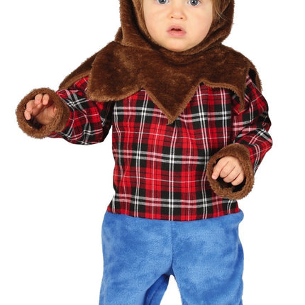 Costume de loup-garou pour bébé