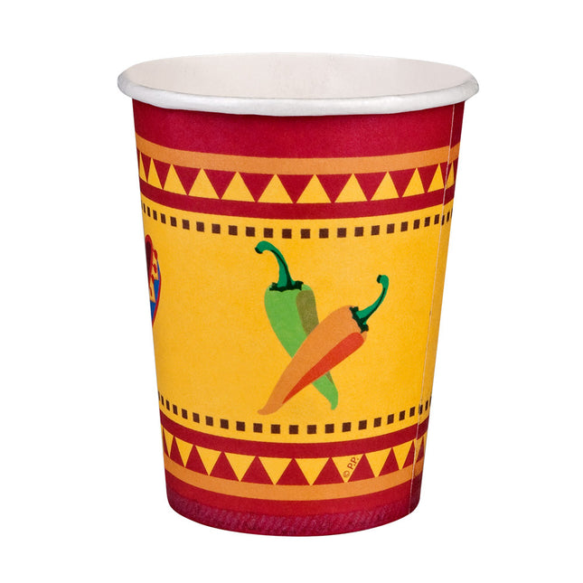 Mexique gobelets en papier 210ml 10pcs