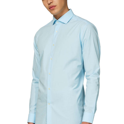 Chemise bleu clair Hommes <tc>OppoSuits</tc>