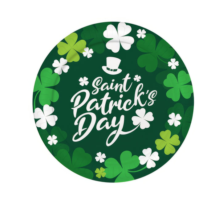 Assiettes de la St Patrick 23cm 6pcs