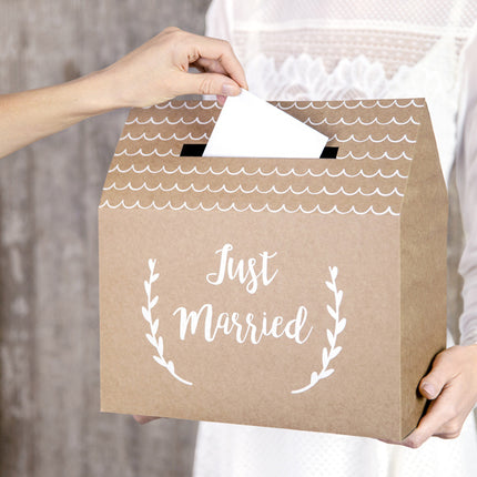 Boîte à enveloppes de mariage 30cm