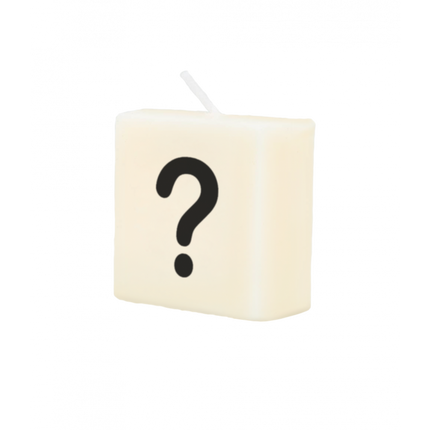 Bougie en forme de lettre ? 4cm