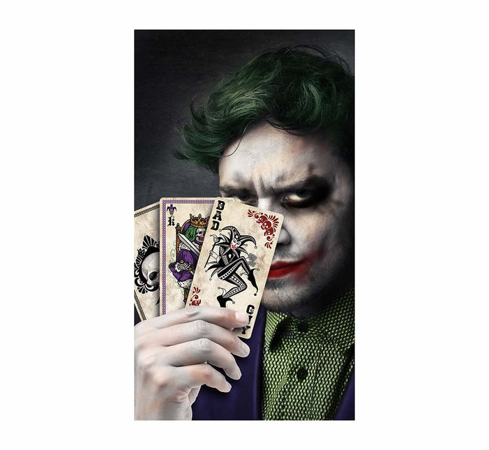 Jeu de cartes d'Halloween Joker 20cm