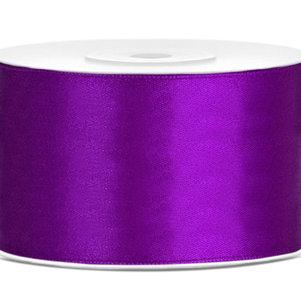 Ruban de satin violet 38 mm 25 m