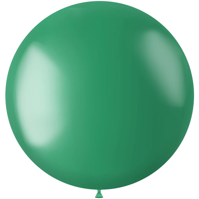 Ballon vert métallisé vert régal 80cm