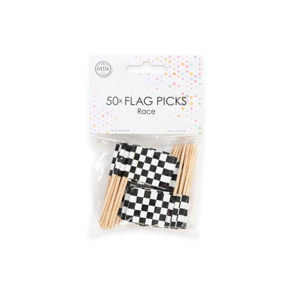 Formule 1 Bâtonnets à cocktail Race 6cm 50pcs