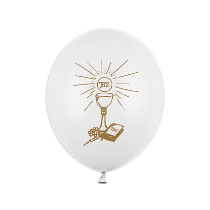 Ballons de communion 27cm 6pcs