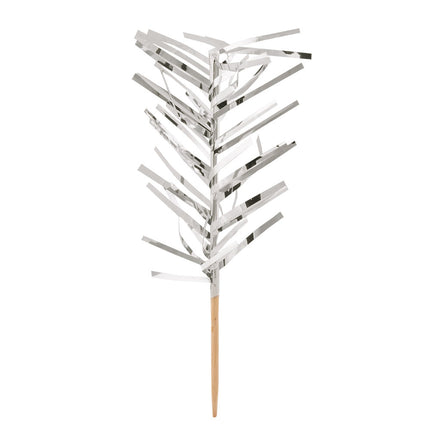 Bâtons de cocktail argentés 10cm 20pcs