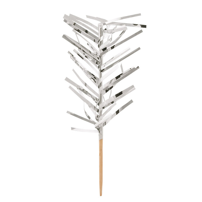 Bâtons de cocktail argentés 10cm 20pcs