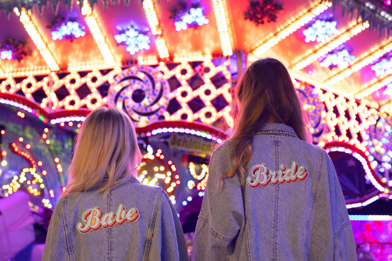 Emblème de fer Mariée 22cm