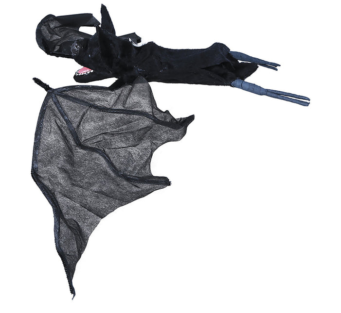 Décoration suspendue d'Halloween Chauve-souris avec lumière 31cm