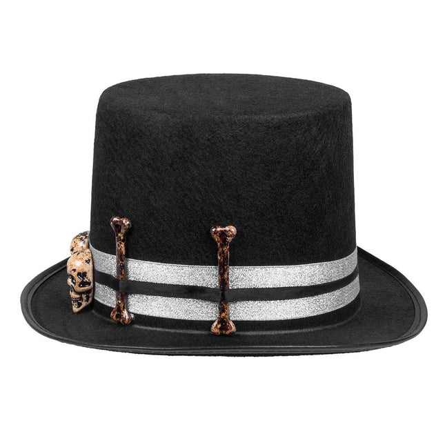 Chapeau d'Halloween Maître des crânes