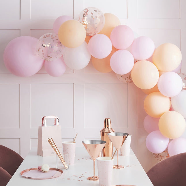 Arche de ballons Pastel