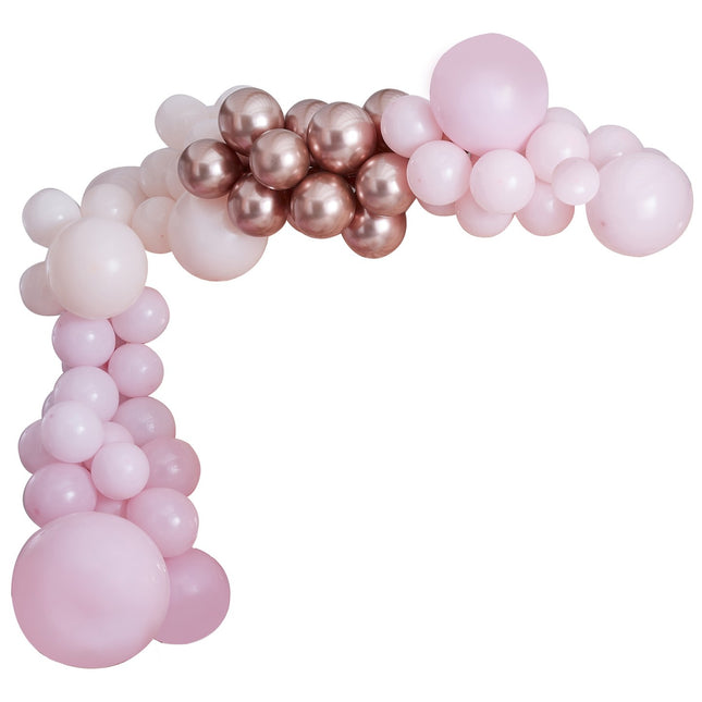 Arche de ballons roses 5m