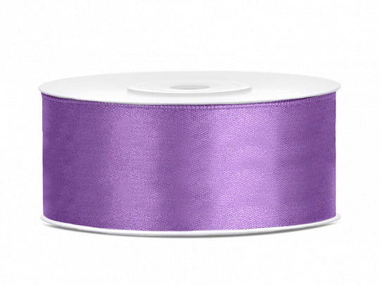 Ruban Satin Lilas 25mm 25m