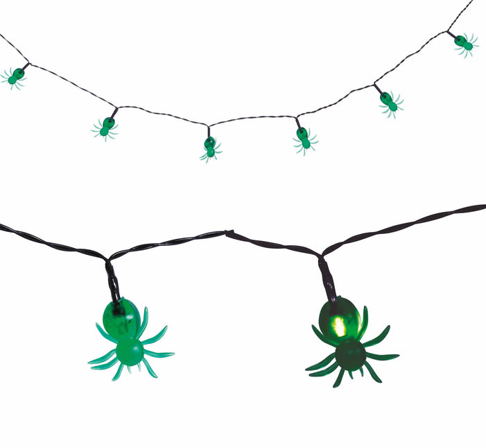 Halloween Led Lights Spiders 1.55m