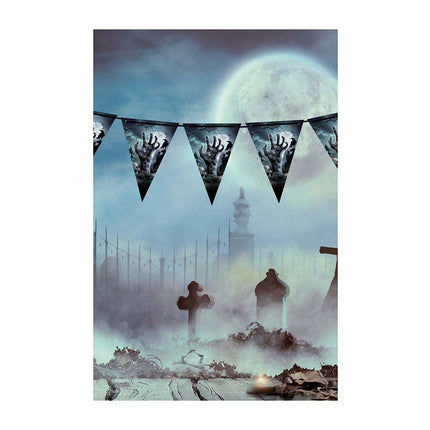 Guirlande d'Halloween Cimetière 3m
