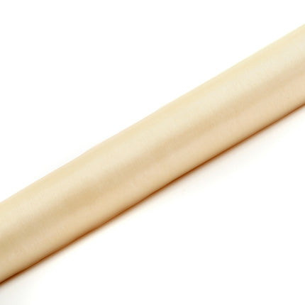 Vanilla Creme Organza Fabric 36cm 9m